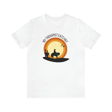 Load image into Gallery viewer, My Therapist Eats Hay Short Sleeve Tee