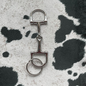 D-Ring Snaffle Bit Keychain