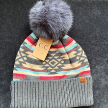 Load image into Gallery viewer, Parker Pom Beanie