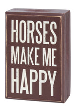 Load image into Gallery viewer, Horses Make Me Happy set