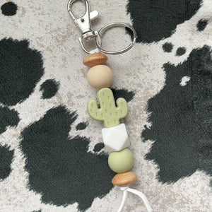 Sedona Silicone Bead Keychain