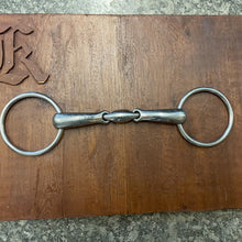 Load image into Gallery viewer, Korsteel Bit - 5 1/2&quot; Loose Ring Double Jointed Snaffle