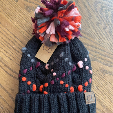 Confetti Pom Beanie