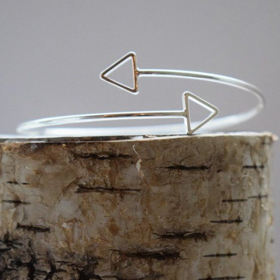 Triangle Cuff Bracelet